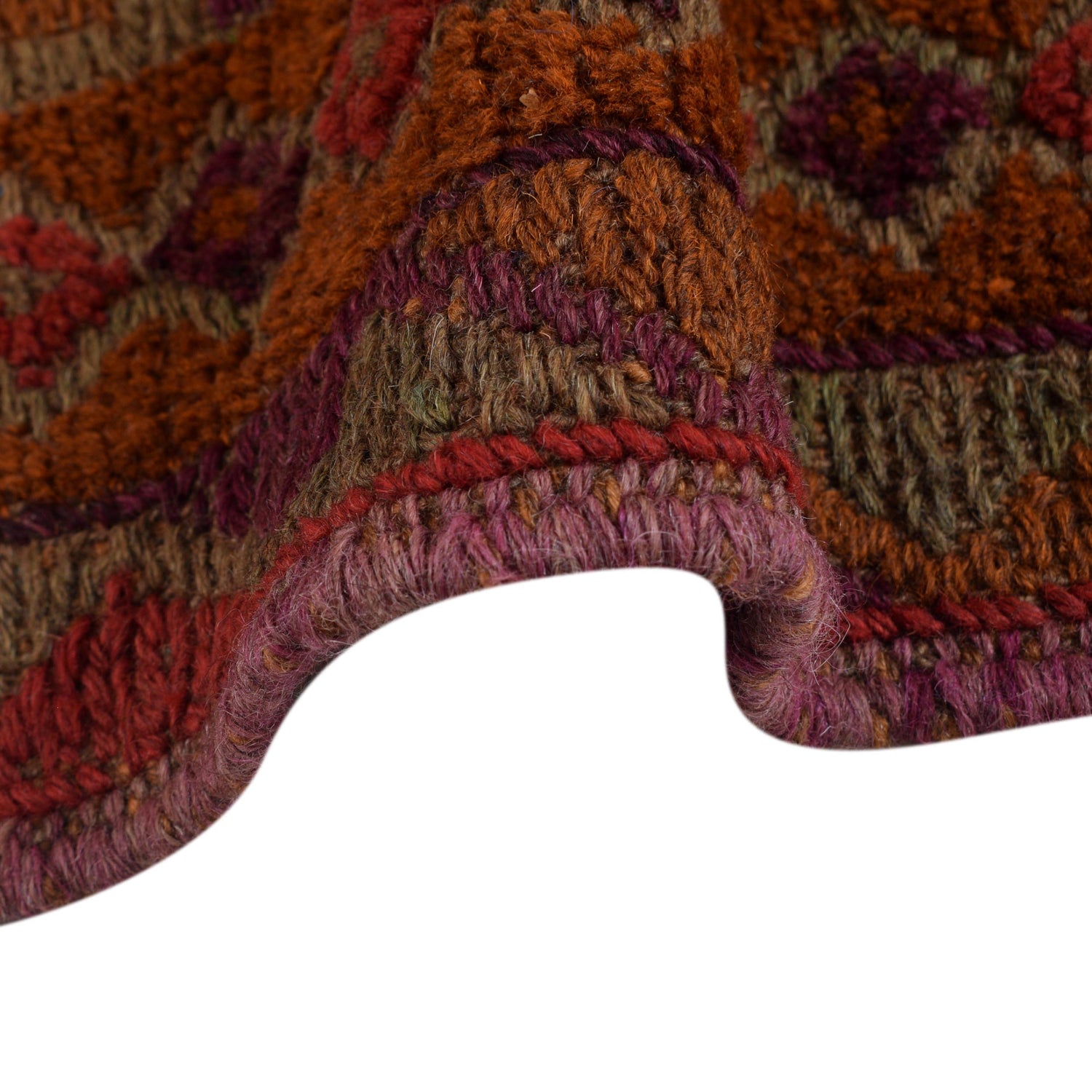 Handmade Mushwani Carpet 3' 10" x 3' 11" ft / 117 x 119 cm - No. G31755