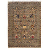Modern Sultani Carpet 4' 11" x 6' 6" ft / 151 x 197 cm - No. G34143