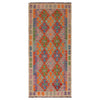 Short Chobi Kilim Runner 2' 11" x 6' 7" ft / 90 x 201 cm - No. G34380