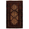 Multi Baluchi Rug 3' 7" x 6' 6" ft / 108 x 198 cm - No. G34868