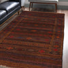 Handmade Flatweave Kilim 4' 5" x 6' 9" ft / 135 x 207 cm - No. G34884