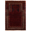 Muslim Prayer Rug 3' 3" x 4' 8" ft / 99 x 143 cm - G35174