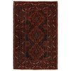 Baluch Short Rug 3' 8" x 5' 9" ft / 112 x 176 cm - No. G35175