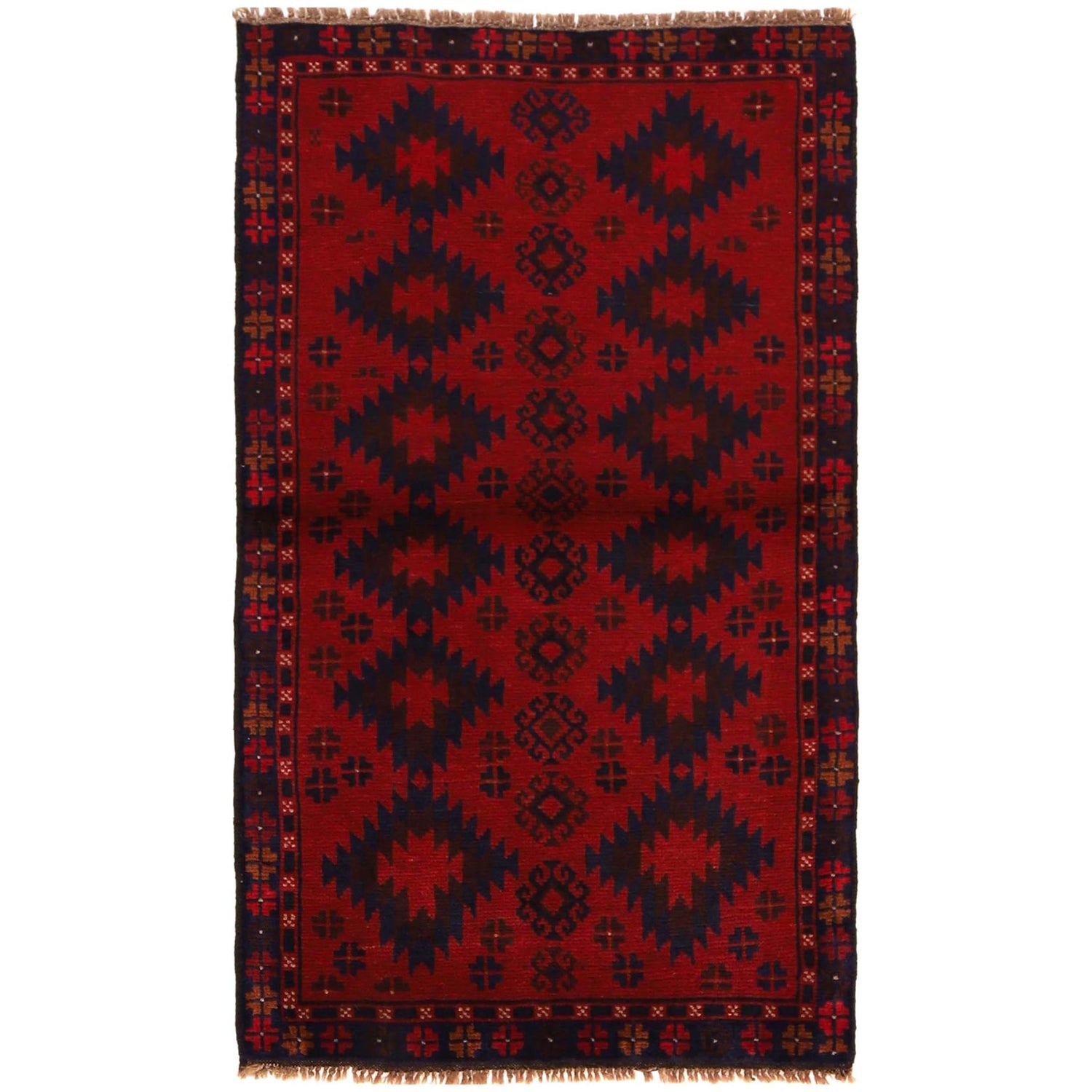 Baluch Small Size Rug 2' 9" x 4' 8" ft / 85 x 143 cm - No. G35184