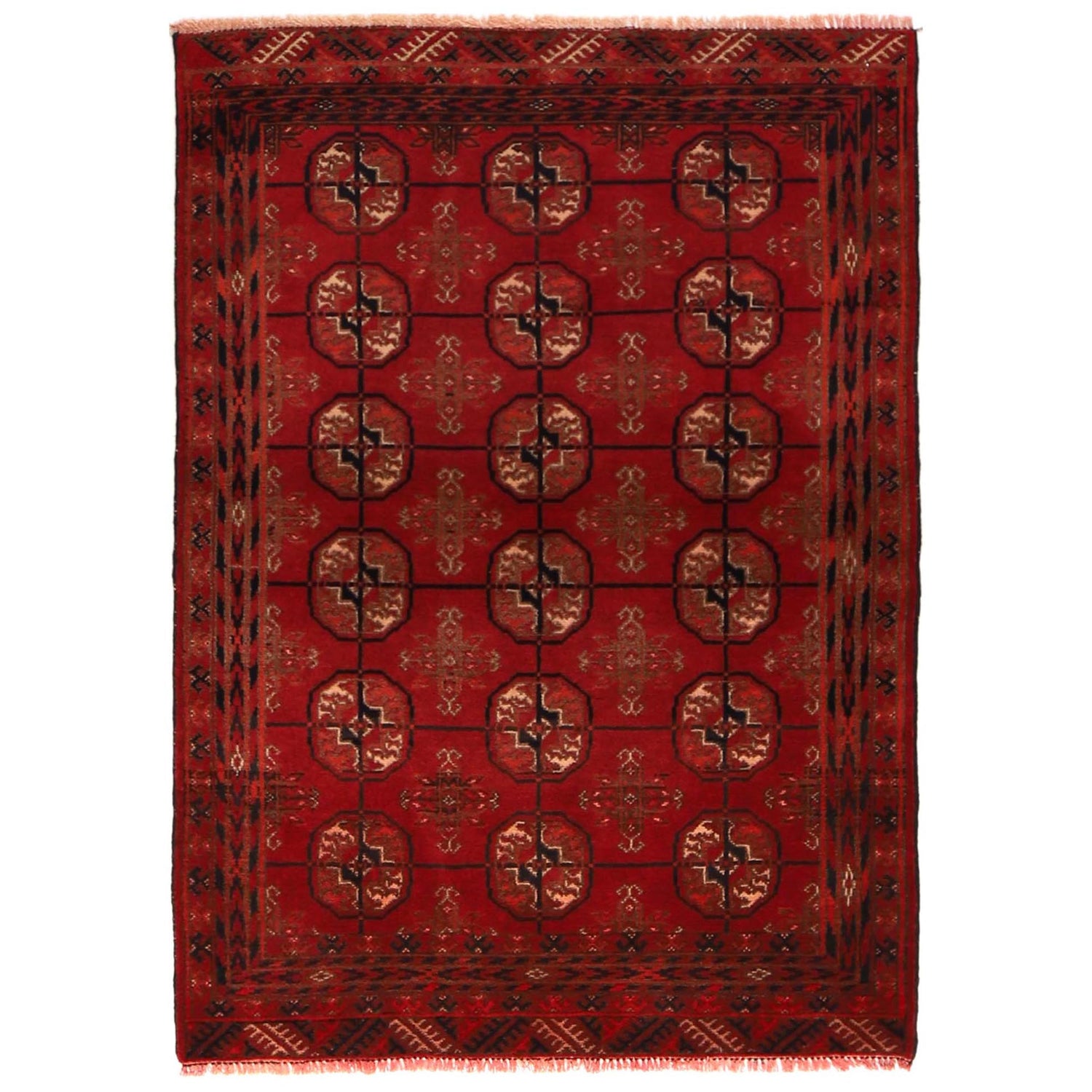 Tribal Baloch Rug 2' 9" x 3' 11" ft / 85 x 120 cm - No. G35194