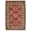 Hand Knotted Kazak Oriental Rug 2' 0" x 2' 11" ft / 61 x 90 cm - No. G35197