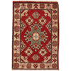 Hand knotted Kazak Carpet 2' 1" x 3' 1" ft / 64 x 95 cm - No. G35202