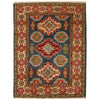 Blue Color Kazak Rug 2' 9" x 4' 8" ft / 84 x 141 cm - No. G35207