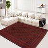 Handmade Wool Mushwani Rug t 7' 2" x 8' 10" ft / 218 x 269 cm - No. G35403