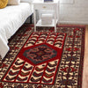 Handmade Barjista Kilim Rug 4' 0" x 6' 0" ft / 122 x 182 cm - No. G35425