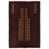 Muslim Prayer Rug 3' 0" x 4' 8" ft / 91 x 141 cm -No. G35508