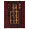 Small Prayer Carpet 2' 10" x 4' 2" ft / 87 x 127 cm - No. G35509