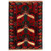 Baluch Small Size Rug 2' 11" x 4' 2" ft / 90 x 126 cm - No. G35811