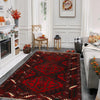 Red Color Baloch Runner 3' 1" x 6' 0" ft / 93 x 183 cm - No. G35812