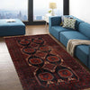 Handmade Baluchi Rug 3' 7" x 6' 1" ft / 108 x 186 cm - No. G35814