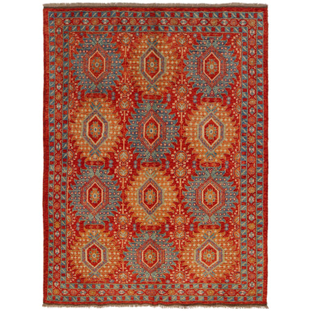 Contemporary Oushak Rug 5' 8" x 8' 0" ft / 173 x 245 cm - No. G36492