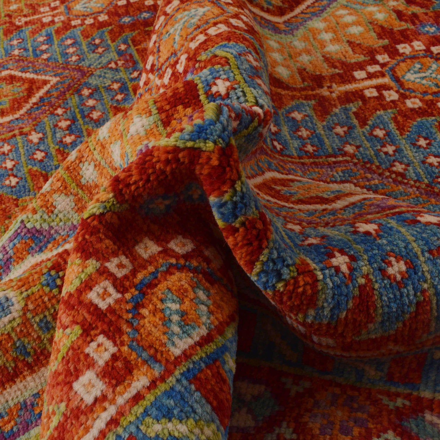 Contemporary Oushak Rug 5' 8" x 8' 0" ft / 173 x 245 cm - No. G36492