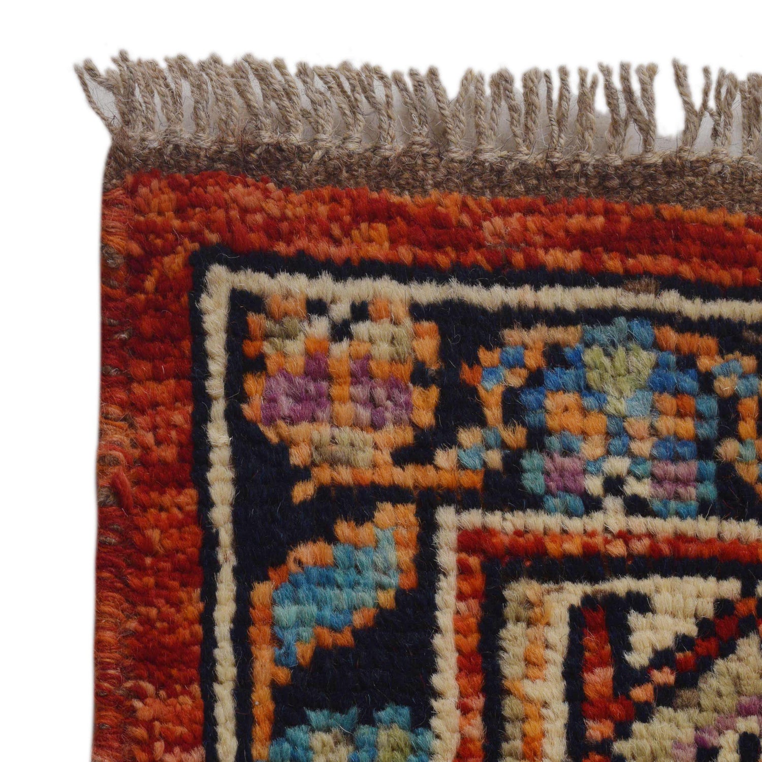 Shirazi Hand Knotted Carpet 6' 8" x 9' 9" ft / 203 x 298 cm - No. G36493