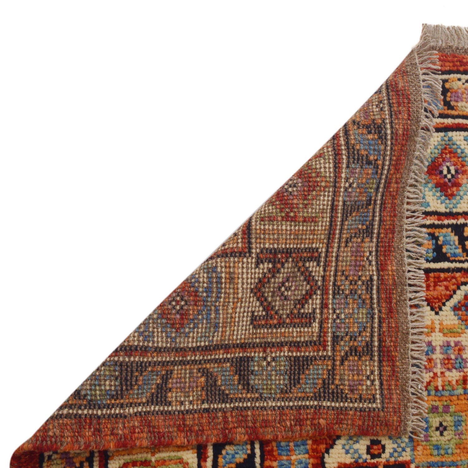 Shirazi Hand Knotted Carpet 6' 8" x 9' 9" ft / 203 x 298 cm - No. G36493