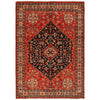 Shirazi Hand Knotted Carpet 6' 8" x 9' 8" ft / 202 x 295 cm - No. G36495