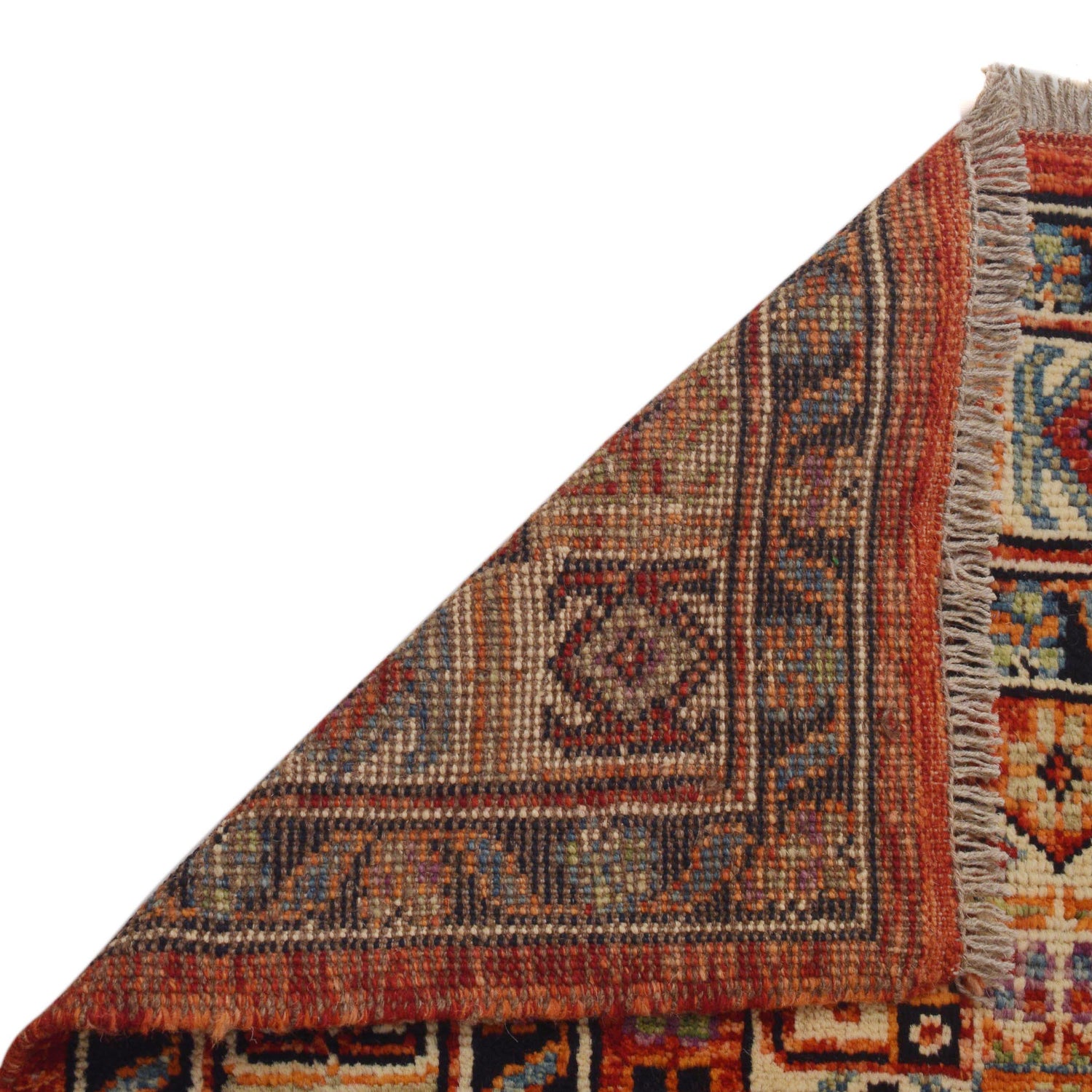 Shirazi Hand Knotted Carpet 6' 8" x 9' 8" ft / 202 x 295 cm - No. G36495