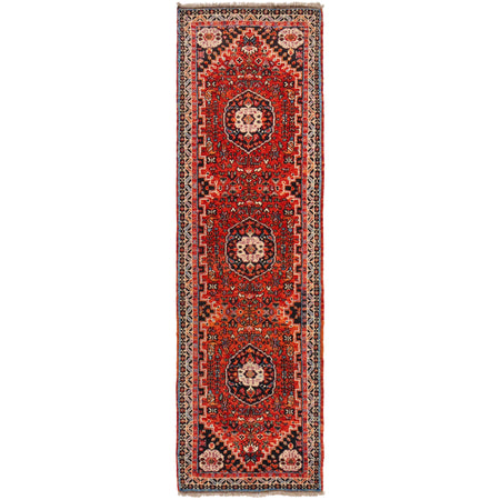 Persian Shirazi Design Carpet Runner 2' 8" x 9' 4" ft / 81 x 285 cm - No. G36499