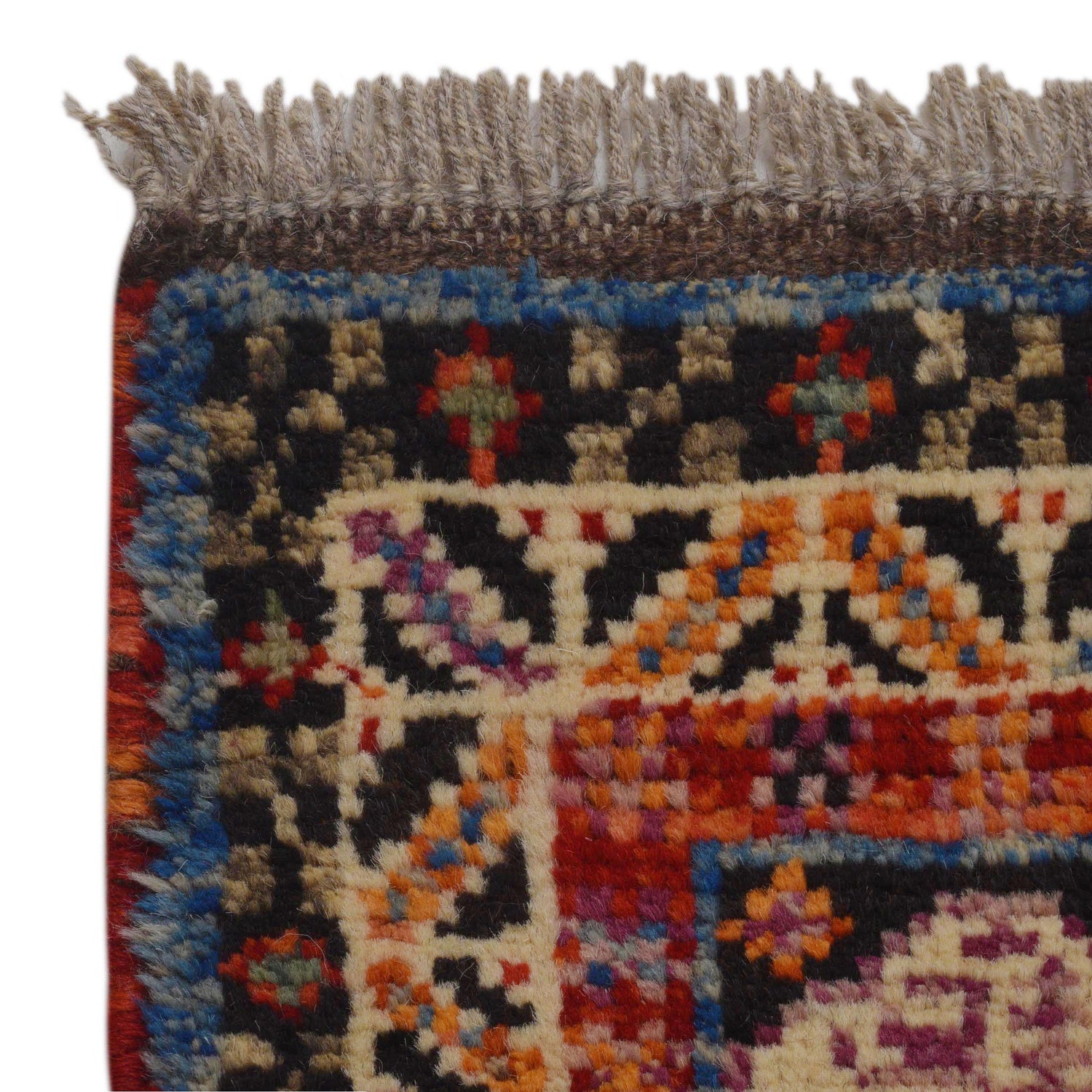 Persian Shirazi Design Carpet Runner 2' 8" x 9' 4" ft / 81 x 285 cm - No. G36499