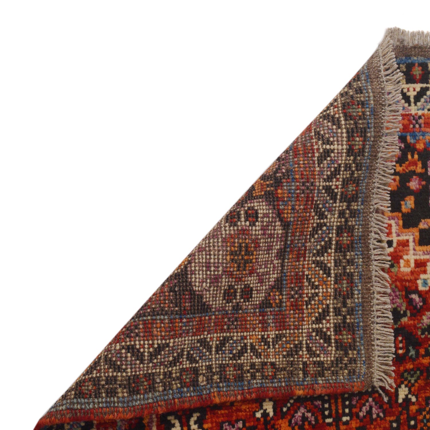 Persian Shirazi Design Carpet Runner 2' 8" x 9' 4" ft / 81 x 285 cm - No. G36499