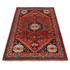 Rich Red Color Shiraz Carpet 3' 11" x 5' 10" ft / 119 x 179 cm - No. G36505