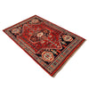 Rich Red Color Shiraz Carpet 3' 11" x 5' 10" ft / 120 x 177 cm - No. G36506