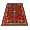 Rich Red Color Shiraz Carpet 3' 3" x 4' 9" ft / 99 x 144 cm - No. G36507