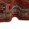 Rich Red Color Shiraz Carpet 3' 3" x 4' 9" ft / 99 x 144 cm - No. G36507