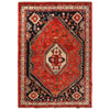 Shirazi Hand Knotted Carpet 6' 8" x 9' 9" ft / 203 x 297 cm - No. G36510