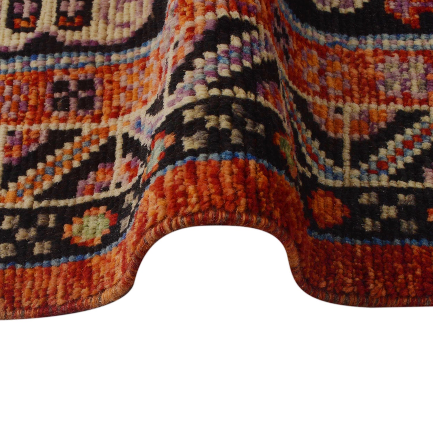 Handmade Sherazi Area Rug 5' 11" x 7' 8" ft / 180 x 234 cm - No. G36511