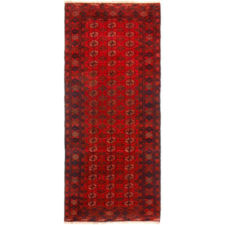 Hand Knotted Bokhara Runner Carpet 2' 7" x 6' 0" ft / 80 x 182 cm - No. G36529