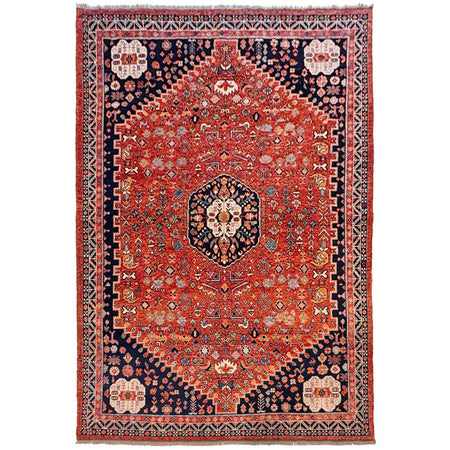 Shirazi Hand Knotted Carpet 8' 2" x 11' 1" ft / 248 x 337 cm - No. G36531