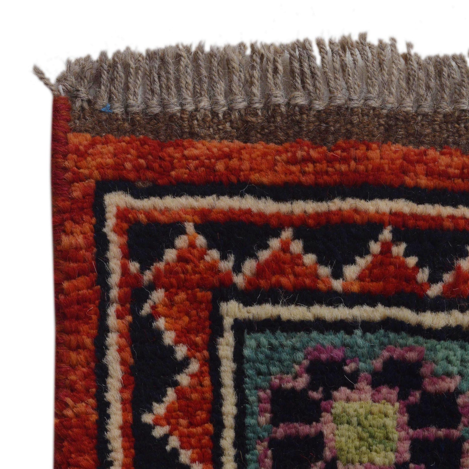 Shirazi Hand Knotted Carpet 7' 8" x 11' 4" ft / 234 x 346 cm - No. G36533