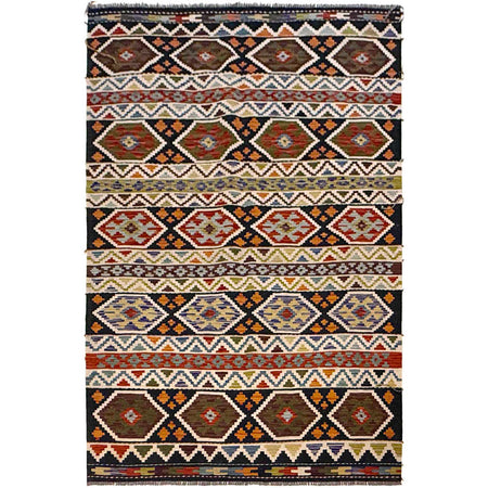 Medium Size Chobi Kilim 4' 11" x 7' 3" ft / 150 x 220 cm - No. G36644