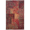 Handmade Vintage Patchwork Area Rug 5' 0" x 7' 10" ft / 138 x 253 cm - No. G36688