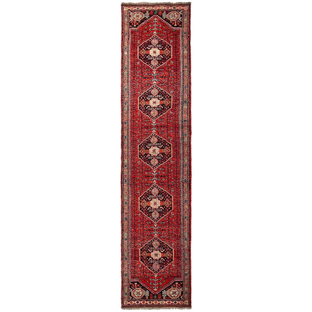 Multi Color Shiraz Carpet Runner 2' 8" x 13' 0" ft / 81 x 396 cm - No. G36694
