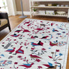 Hand Made Embroidery Kilim 3' 10" x 6' 4" ft / 116 x 193 cm - No. G37359