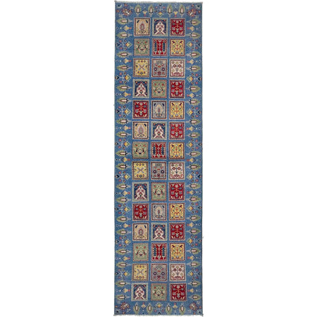 Oriental Bakhtiar Area Carpet Runner 2' 8" x 9' 8" ft / 81 x 294 cm - No. G37557