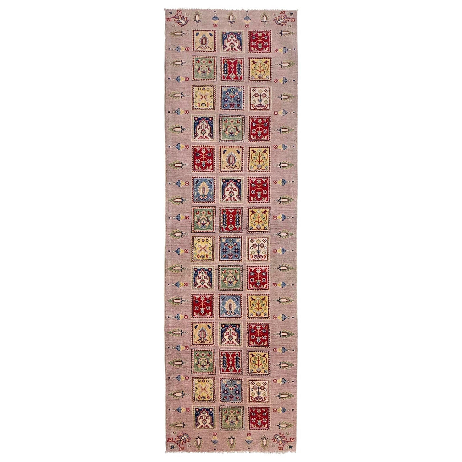 Oriental Bakhtiar Area Runner Rug  2' 8" x 9' 10" ft / 81 x 299 cm - No. G37558