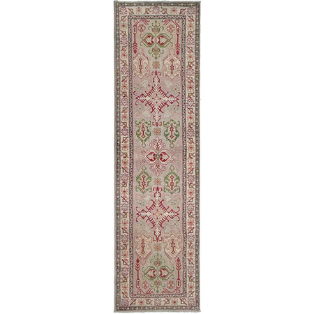 Oriental Kazak Runner Rug 2' 5" x 10' 2" ft / 74 x 311 cm - No. G37559