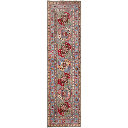Oriental Style Waziri Area Rug 2' 7" x 9' 10" ft / 80 x 300 cm - No. G37560