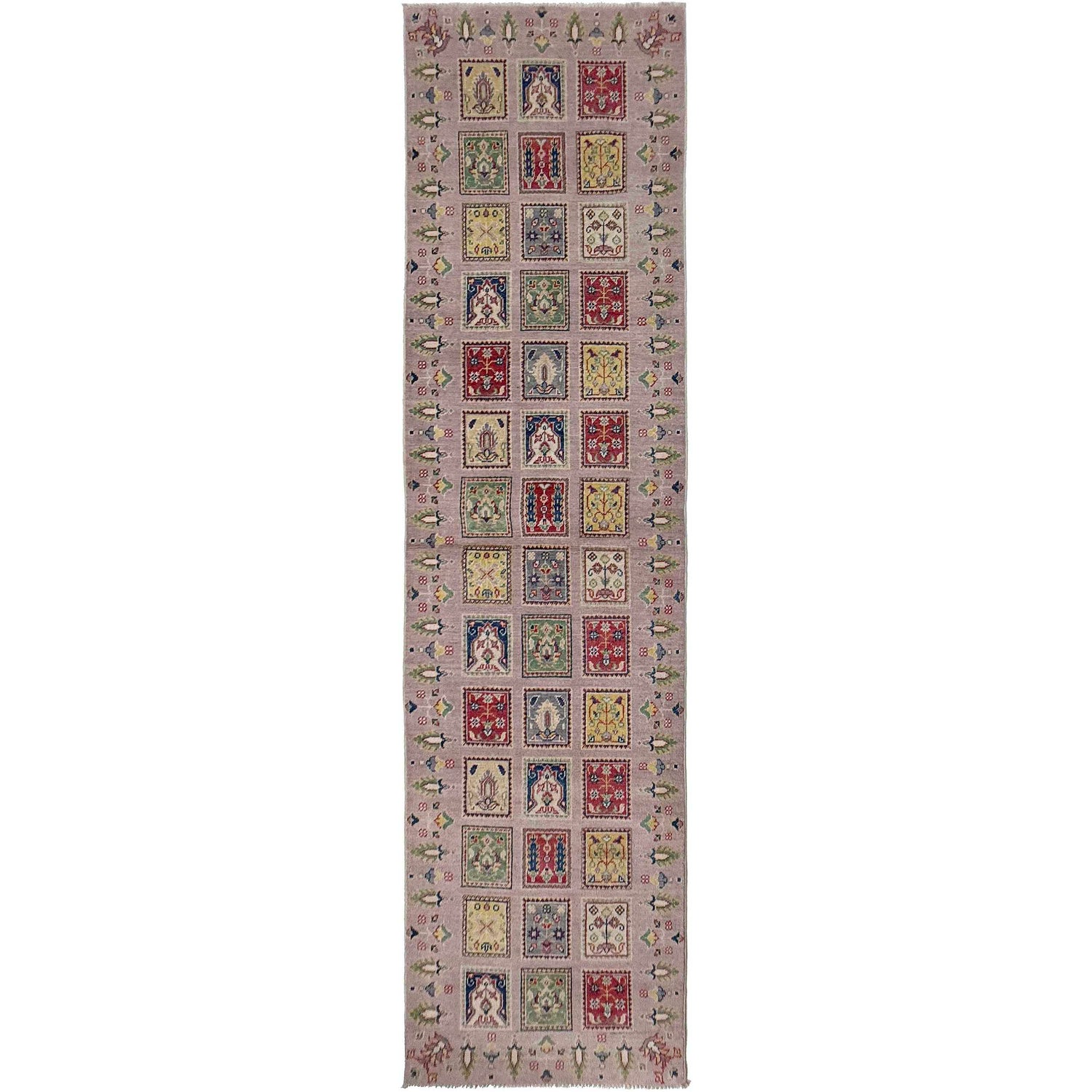 Oriental Bakhtiar Area Runner Rug  2' 9" x 10' 2" ft / 83 x 309 cm - No. G37565