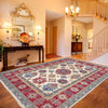 Beige Color Kazak Rug 6' 6" x 10' 0" ft / 197 x 305 cm - No. G37573