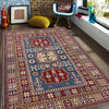 Hand knotted Kazak Rugs 4' 0" x 6' 6" ft / 123 x 198 cm - No. G37575