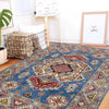 Handmade Kazak Area Rug 5' 0" x 6' 11" ft / 152 x 211 cm - No. G37581