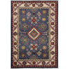 Hand Knotted Kazak Oriental Rug 4' 9" x 6' 11" ft / 146 x 210 cm - No. G37585